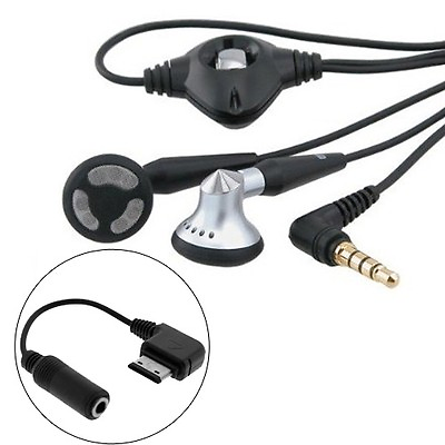 #ad OEM 3.5MM HANDS FREE HEADSET EARPHONE MIC WITH 20 Pin ADAPTER for SAMSUNG PHONES $11.39