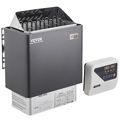 #ad VEVOR 9KW Sauna Heater Stove Wet amp;amp; Dry w External Digital Controller 220V $174.99