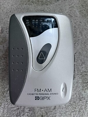 #ad GPX Stereo Cassette Player Personal Walkman C3125 AM FM Radio $20.00