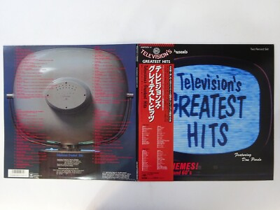 #ad Various Television#x27;s Greatest Hits CBS Sony 42AP3173 4 Japan VINYL LP OBI $17.00