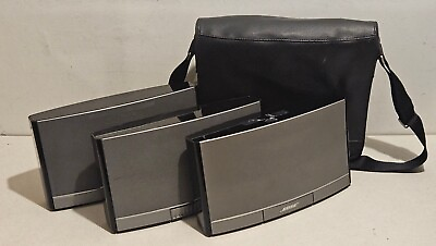 #ad 3x BOSE SoundDock Portable Digital Music System N123 PARTS REPAIR Carrying Case $39.99