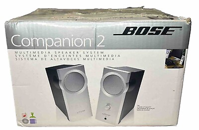 #ad Bose Companion 2 Desktop Laptop Multimedia Computer Speaker System 035734 $49.99