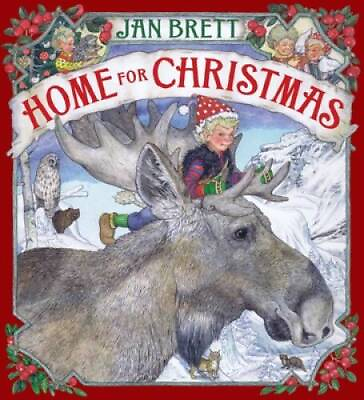 #ad Home for Christmas Hardcover By Brett Jan GOOD $4.23