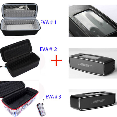 #ad Portable PU Leather CoverStorage Case EVA Bag For Bose SoundLink Mini II I 1 2 $16.98