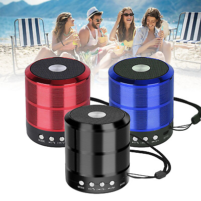 #ad Bluetooth Speaker Wireless Portable Speakers with HD Stereo Sound for Outdoor $8.99