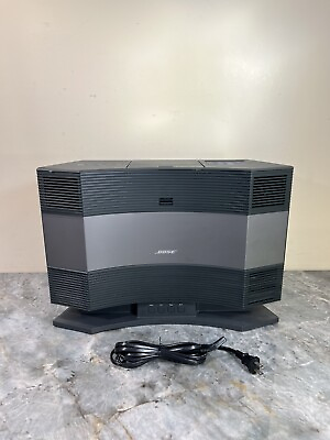 #ad Bose Acoustic Wave CD 3000 Music System AM FM Radio CD Player W Pedestal TESTED $139.99