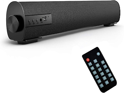 #ad Portable Soundbar for TV PC Outdoor Indoor Wired amp; Wireless Bluetooth 5.0 with $44.48