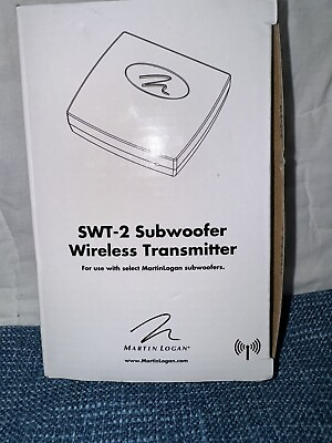 #ad Martin Logan SWT 2 Subwoofer Wireless Transmitter $150.00