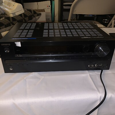 #ad Onkyo Model TX SR309 5.1 Channel Home Theater Receiver For Parts Repair Only. $53.99