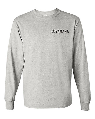 #ad YAMAHA RACING Long Sleeve T SHIRT Graphic Free Shipping $19.99