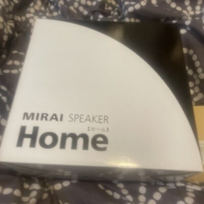 #ad Mirai speaker HOME TV AUX SF MIRAIS 5 Table top Speaker curved sound New $236.00
