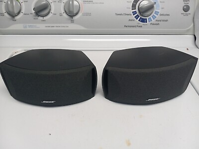 #ad Pair Bose 321 Series I II Speakers Graphite Tested $28.00