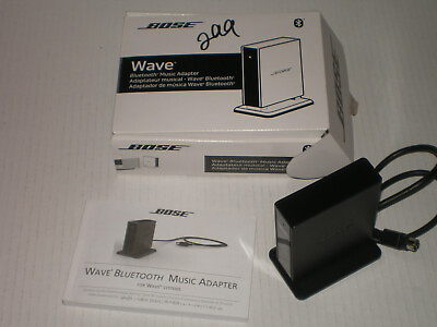 #ad Bose Wave Bluetooth Music Adapter 351474 0010 w Original Packaging amp; Booklet $159.95