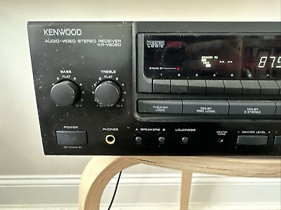 #ad Kenwood KR V6060 AV Receiver Digital Tuner Stereo Dolby Surround No Remote $85.00