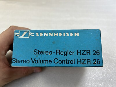 #ad Sennheiser HZR 26 Black Remote Stereo Control Volume For Headphones $89.99