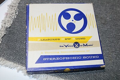 #ad THE VOICE OF MUSIC Pleasures New Sound Reel To Reel Tape 4 Track 7.5 IPS $20.00