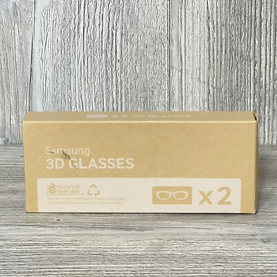 #ad OEM Samsung 4K HD UHD SUHD 3D Active TV Glasses SSG 5150GB BN96 30010A X2 $31.95