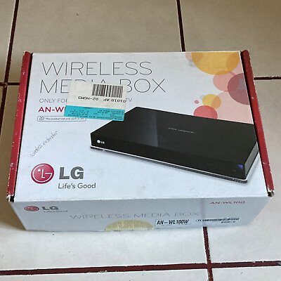 #ad Open Box LG Wireless Media Box AN WL100 LG Wireless LCD LED Streaming $76.47