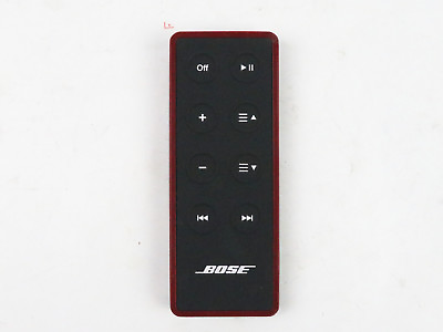 #ad Bose SoundDock Series II 2III 3amp;Portable Music System Remote Control RED $14.99
