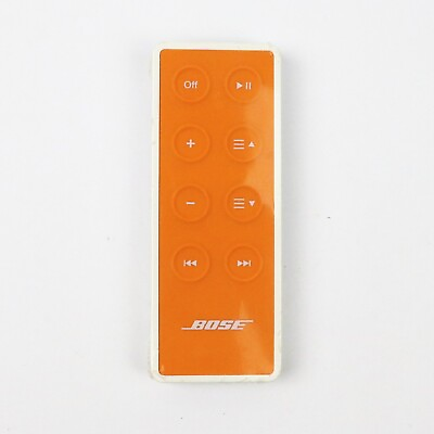 #ad Bose SoundDock Series II 2III 3amp;Portable Music System Remote Control Orange $14.99