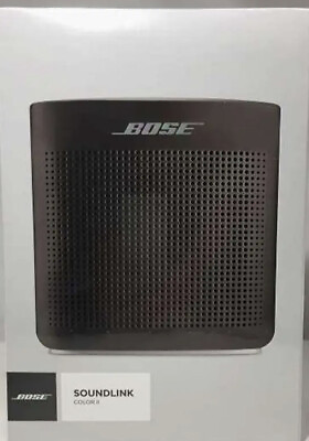 #ad Bose SoundLink Color II Portable Speaker System Sealed Black 752195 0100 $225.99