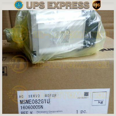 #ad MSME082G1U Panasonic 1PCS New In Box AC Servo Motor Via Fedex Spot Goods $499.90