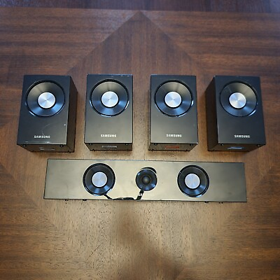 #ad Samsung Home Speakers Set of 1 PS DC1 center amp; 4 PS DS2 No Wires Or Remotes $55.85