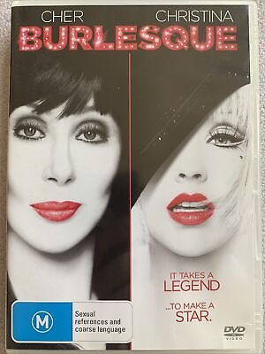 #ad DVD: Burlesque Cher amp; Christina Aguilera Are Spectacular In This Masterpiece AU $7.50