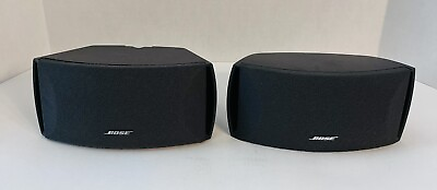 #ad Bose Cinemate Satellite 321 Series I II III GS Black Surround Speakers Set Of 2 $29.95