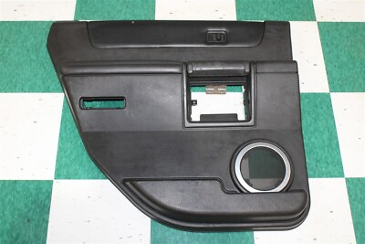 #ad *DMG*03 07 H2 Black Leather Left Rear Interior Door Trim Panel Back Driver Bose $385.99