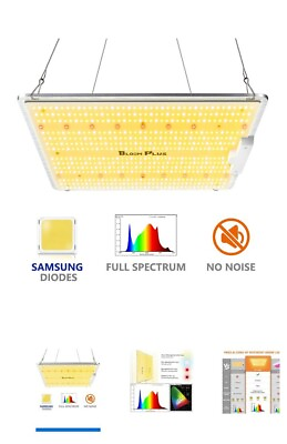 #ad Bloom Plus BP 4000 Samsung LED Full Spectrum Grow Light $255.00