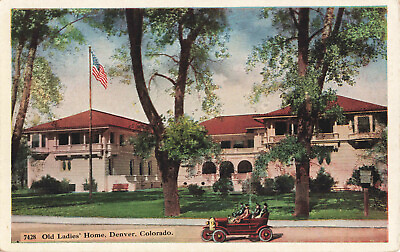 #ad Postcard Old Ladies#x27; Home Denver Colorado $4.75