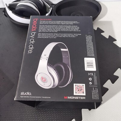 #ad Beats by Dr. Dre Monster Beats Pro Headphones white tested $129.00