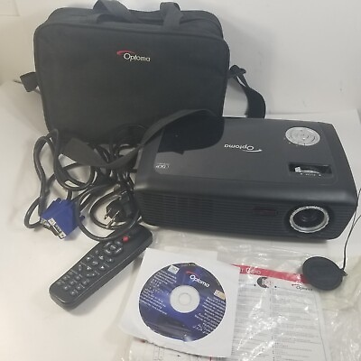 #ad Optoma Pro160s DLP Projector Portable 2800 ANSI Home Theater 1080p w Bundle $179.99