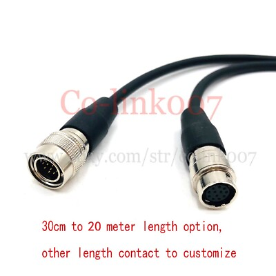 #ad Hirose 12 Pin 2 3quot; B4 Lens Extension Cable for Sony for Fujinon Lens 30cm $112.88