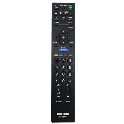 #ad RM YD065 Replace Remote Control Fit For Sony Bravia TV KDL22BX320 KDL22BX321 $7.19