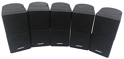 #ad Bose Jewel Cube Speaker BLACK for Lifestyle Systems *Set of 5 Double Speakers* $139.99