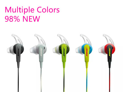 #ad Bose SoundSport In Ear Headphones 3.5mm Jack Wired Earphones in Multiple Colors $32.75