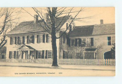 #ad Unused 1940#x27;s HISTORIC HOME Woodstock Vermont VT W3677 C $2.75