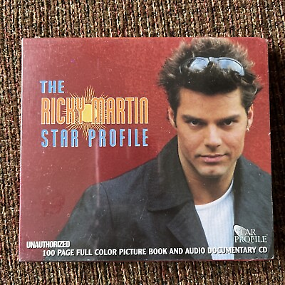 #ad The Ricky Martin Star Profile Book Audio CD Documentary 1999 Germany $15.00