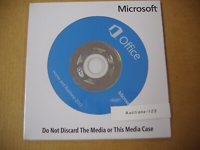 #ad MS Microsoft Office 2013 Home and Business Full English Version DVD =NEW SEALED= $249.95
