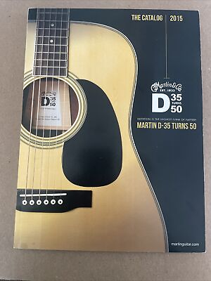 #ad *READ*DESCR.* Martin amp; Co. Guitars D 35 2015 Guitar Catalog Martin D 35 Turns 50 $29.99
