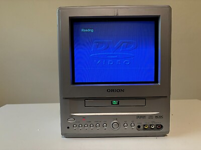 #ad Orion 9quot; CRT TV DVD Player Combo VTG Gaming TESTED RCA With Remote TVDVD092 $93.14