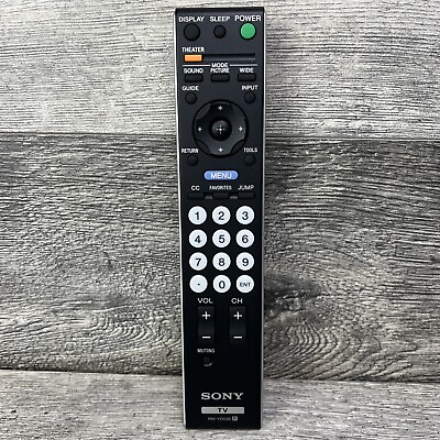#ad Genuine Sony RM YD026 TV Theater Sound Remote Control TESTED OEM Replacement $1.75