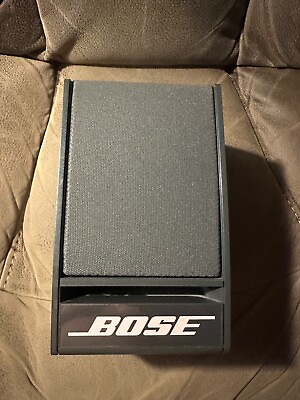 #ad BOSE Model 141 JB Bookshelf Home Stereo Speaker 1 Grey Black Tested Works $32.99