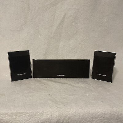#ad Panasonic Surround Sound Speaker System SB PC740 amp;2x SB FS741 $19.95