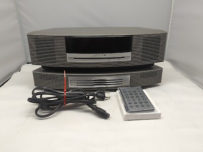 #ad Bose Wave Music System AWRCC1 Radio w 3 Disc Multi CD Changer AS IS FOR PARTS $189.99