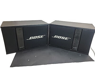 #ad Vintage Rare Bose 301 Music Monitor II Speaker Set Left amp; Right $198.00