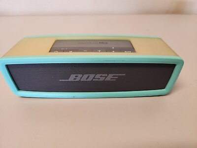 #ad Bose SoundLink Mini Bluetooth Portable Speaker System Silver w Case $54.99