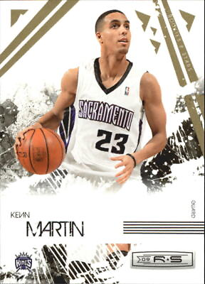 #ad 2009 10 R amp; S Gold Sacramento Kings Basketball Card #83 Kevin Martin 500 $1.69
